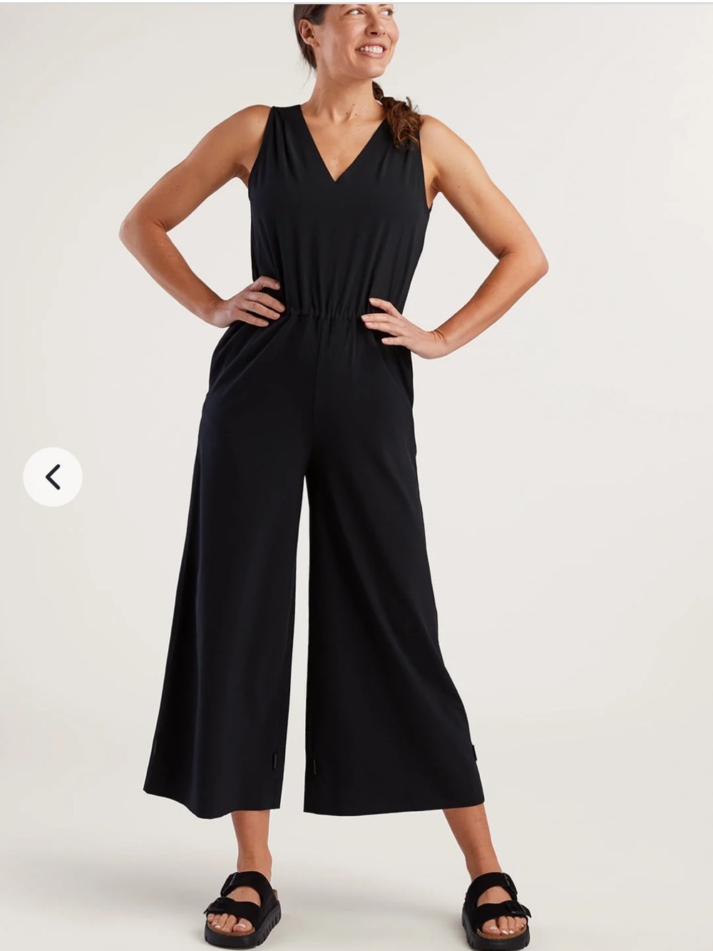 Title Nine Getaway Travel Jumpsuit - Size S (Black)